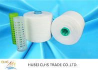 مخروط بلاستيك أبيض خام 100 Yizheng مصبوغ بخيوط بوليستر 210 مادة 40s / 2