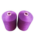 Double Ply Dyed Polyester Yarn 50/2 40/2 30/2 ثبات جيد للبدلات