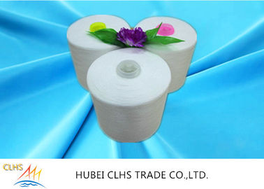 40s/2 S/Z خيوط بوليستر مغزولة 100% بيضاء خام