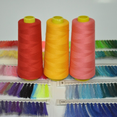 خيط الخياطة البوليستر 402 خيط آلة، 3000Yards ربط خيط الخياطة لجهاز الخياطة DIY
