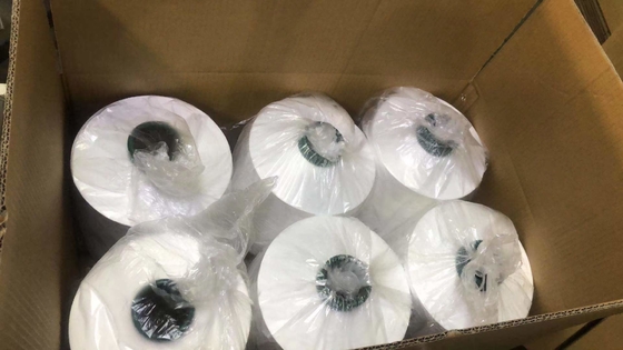100D/36F، 150D/48F 100% خيط من نسيج البوليستر DTY خيط البوليستر للخياطة