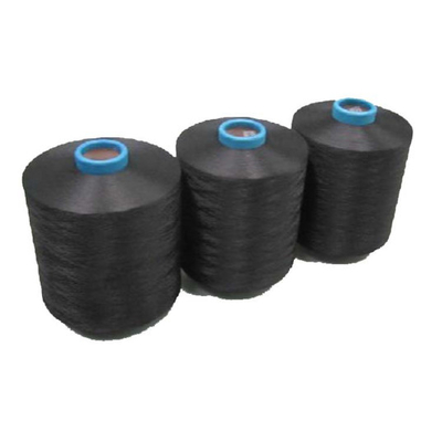 اللون الأسود 150D/48F DTY الخيوط البوليستر