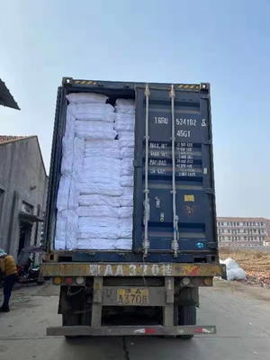 100 خيط بوليستر مطوي الخيط الأبيض الخيط النسيج